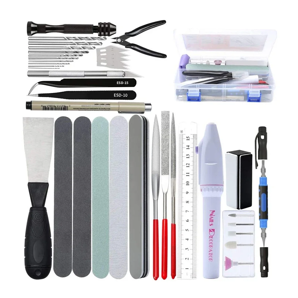 Model Kit Tweezers - 42 in 1 모델 빌딩 도구