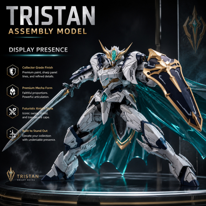 Model Kit Tristan - 트리스탄 나이트 메카 조립 모델 키트,