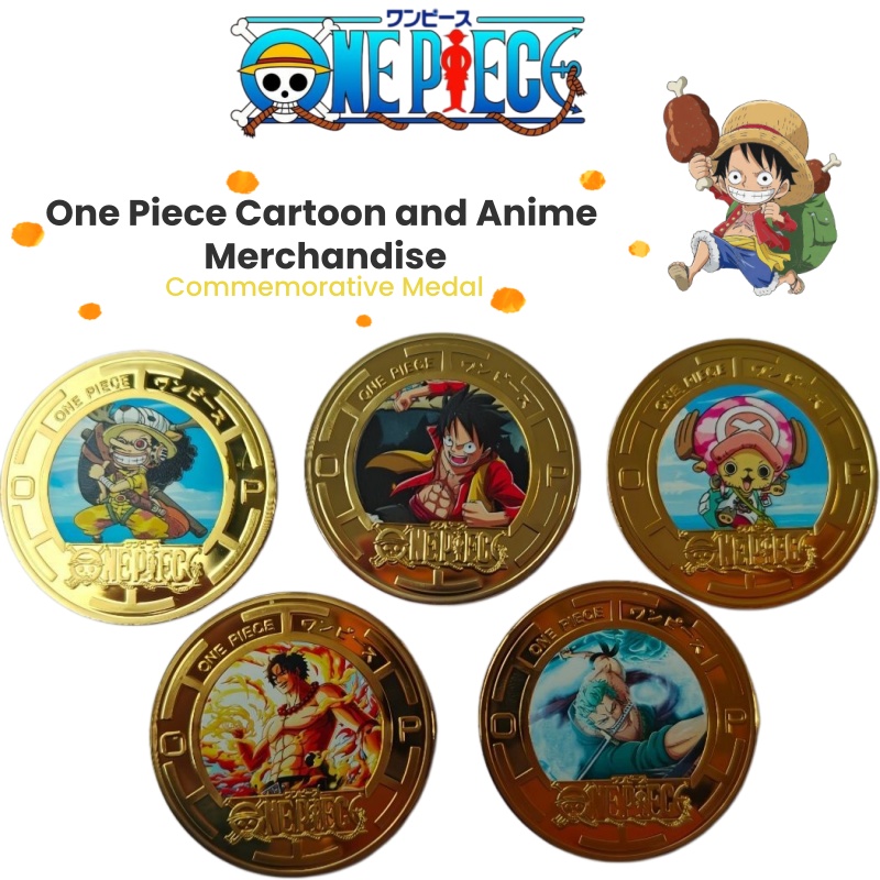 Model Kit Anime - 원피스 만화 캐릭터 창의적인 금속 기념