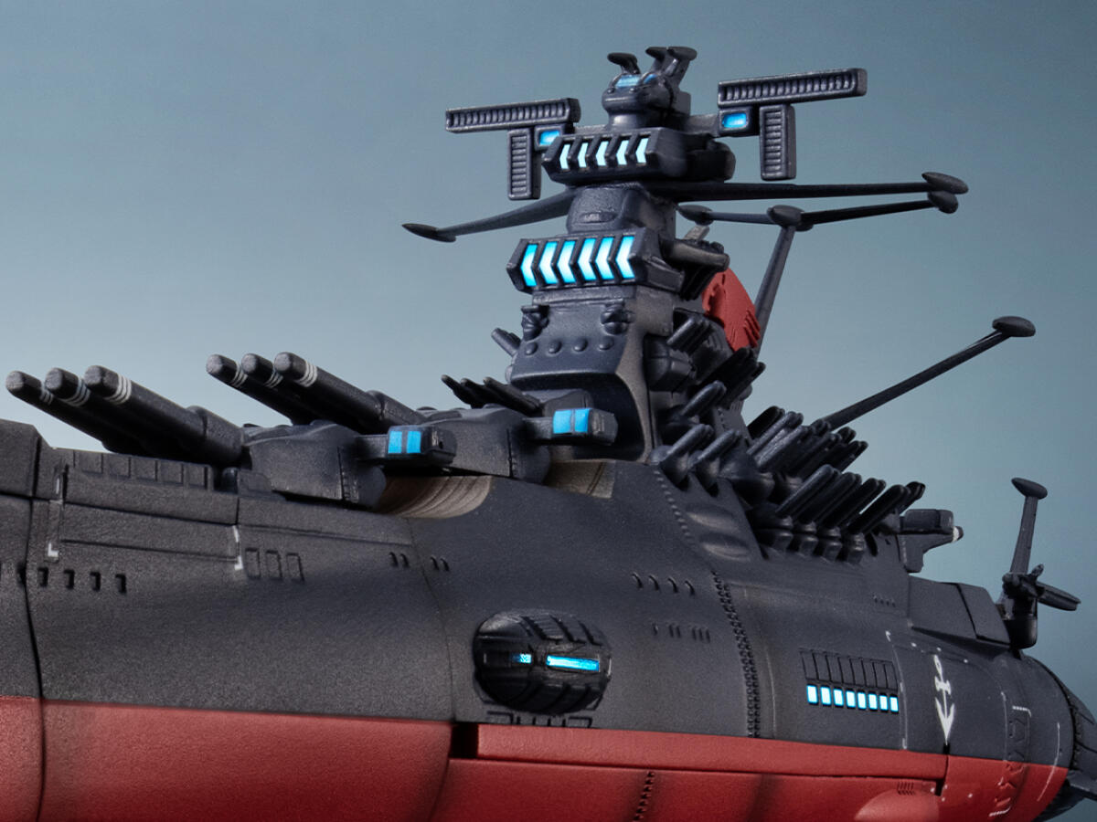 Model Kit Yamato - 공식 라이선스 반다이 기칸 타이젠 우주전함