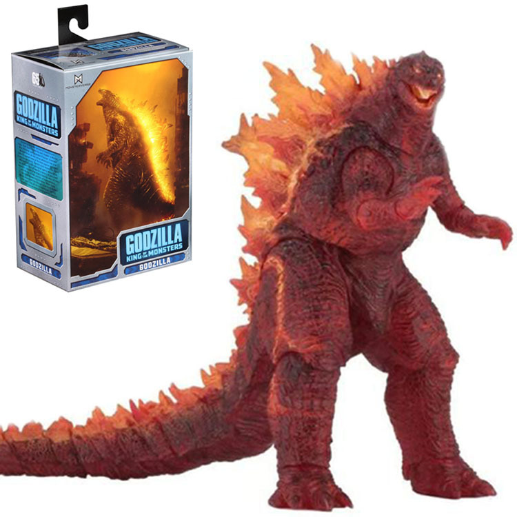 Model Kit Godzilla - 2019 불타는 고질라 괴물의 왕 애니메이션