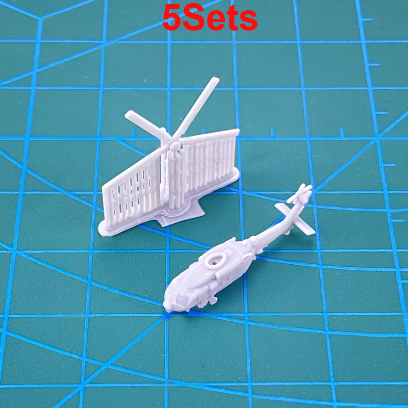 Model Kit Helicopter - 5 세트 모델 Z-20 헬리콥터 1/2000
