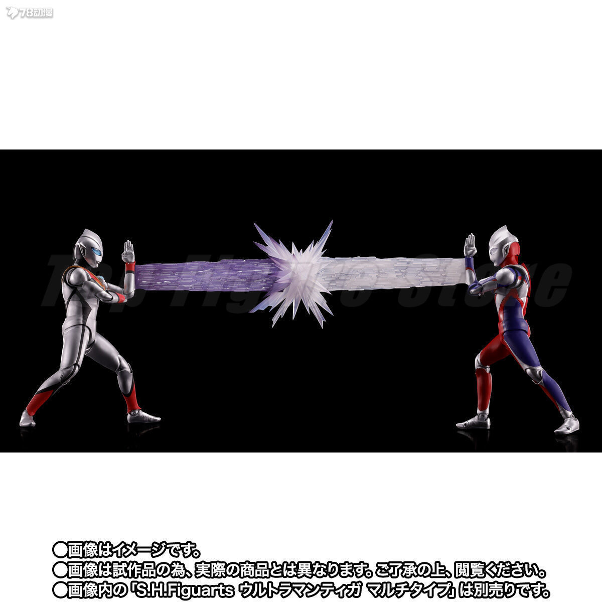 Model Kit Ultraman Tiga - 반다이 SHF S.H.Figuarts 울트라맨 이블 티가