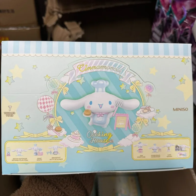 Model Kit House - 카툰 시나모롤 요리집 귀여운 블라인드 박스