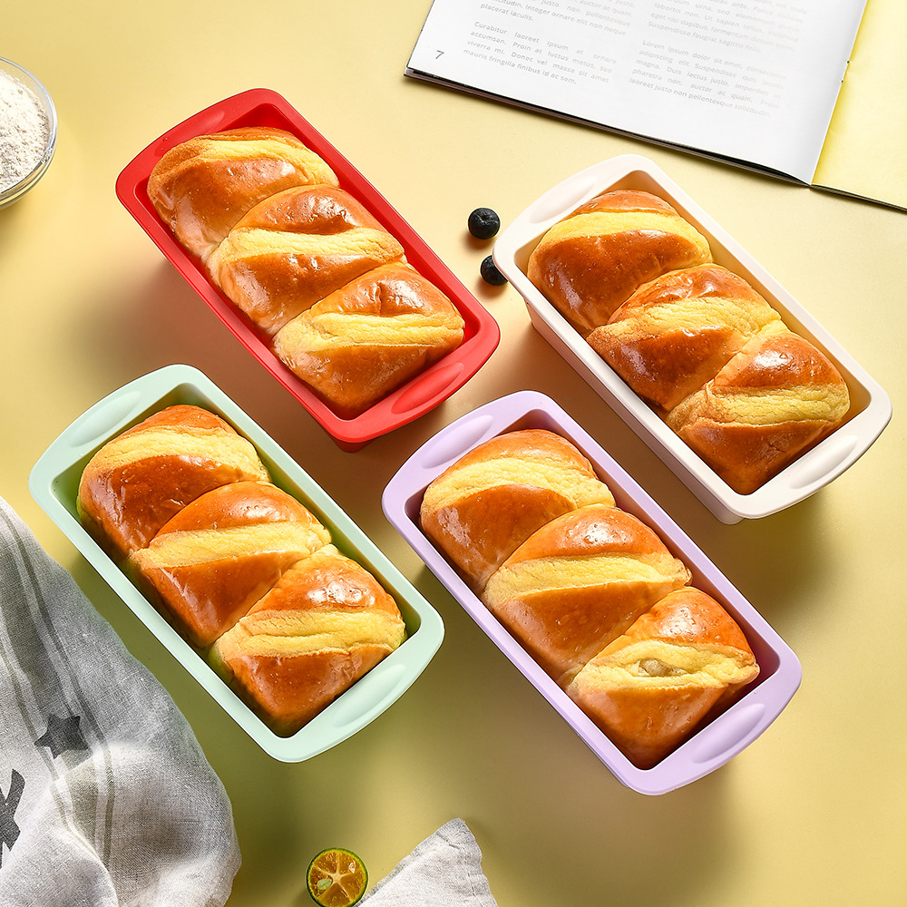 가정용 실리콘 직사각형 토스트 몰드, 논스틱 케이크 몰 - Model Kitchen Set 리뷰 및 가격