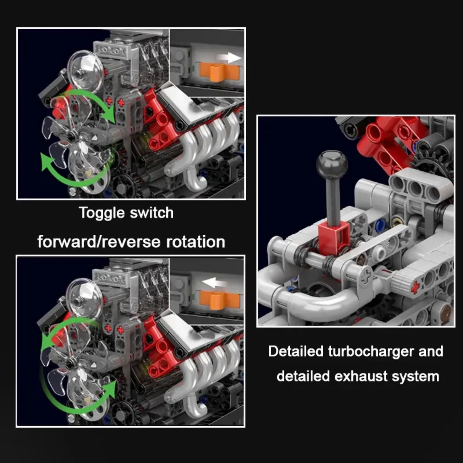 몰드 킹 10225 V8 엔진 모델 조립 키트 - 85 - Model Kit Engine V8 리뷰 및 가격
