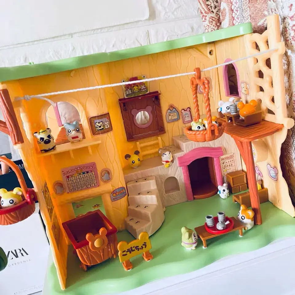 귀여운 일본 애니메이션 햄타로 비쥬 지하실 햄스터 하우 - Model Kit House 리뷰 및 가격