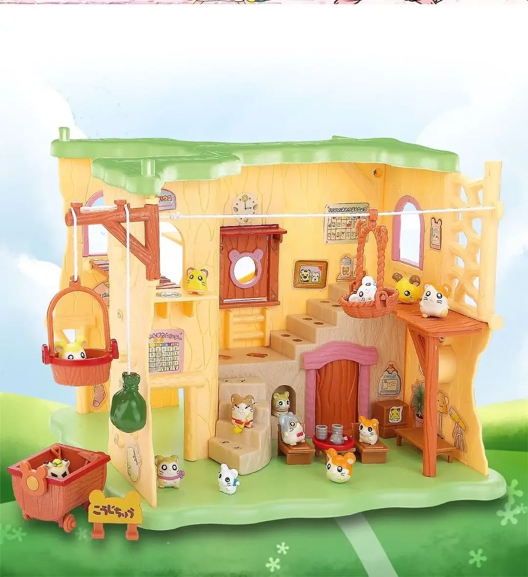 귀여운 일본 애니메이션 햄타로 비쥬 지하실 햄스터 하우 - Model Kit House 리뷰 및 가격