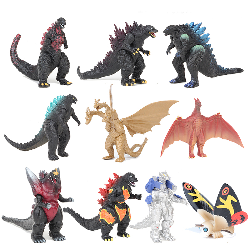 10 개/대 영화 Gojira Godzilla Pvc  - Model Kit Godzilla 리뷰 및 가격