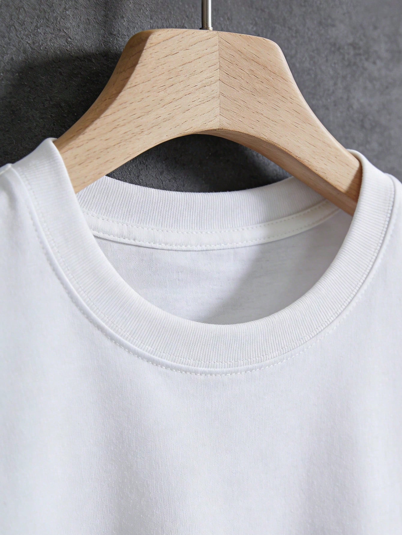 1pc 남성 의류 신앙 편지 그래픽 프린트 화이트 티셔 - Wash Effect Set 리뷰 및 가격