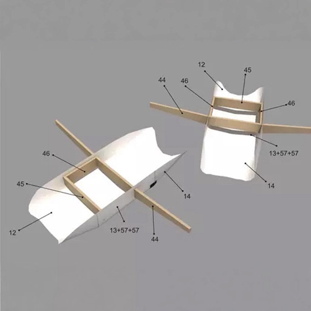 1:100 인도네시아 항공 737-800 3D 마이크로 - Model Kit Indonesia 리뷰 및 가격