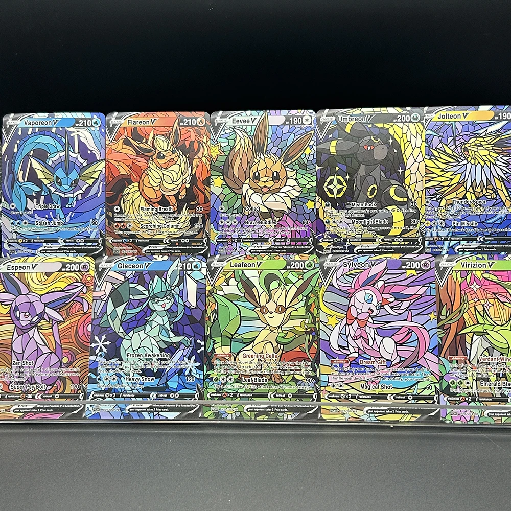 10 개/대 Diy PTCG Eevee Umbreon  - Model Kit Anime 리뷰 및 가격