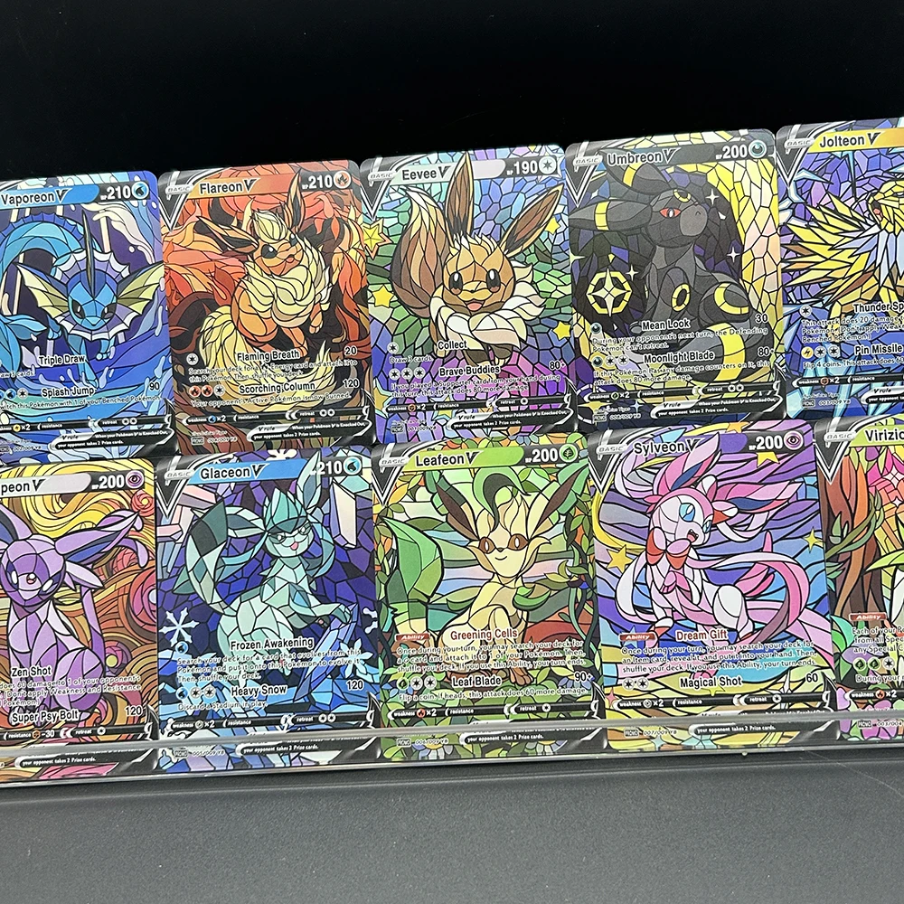 10 개/대 Diy PTCG Eevee Umbreon  - Model Kit Anime 리뷰 및 가격