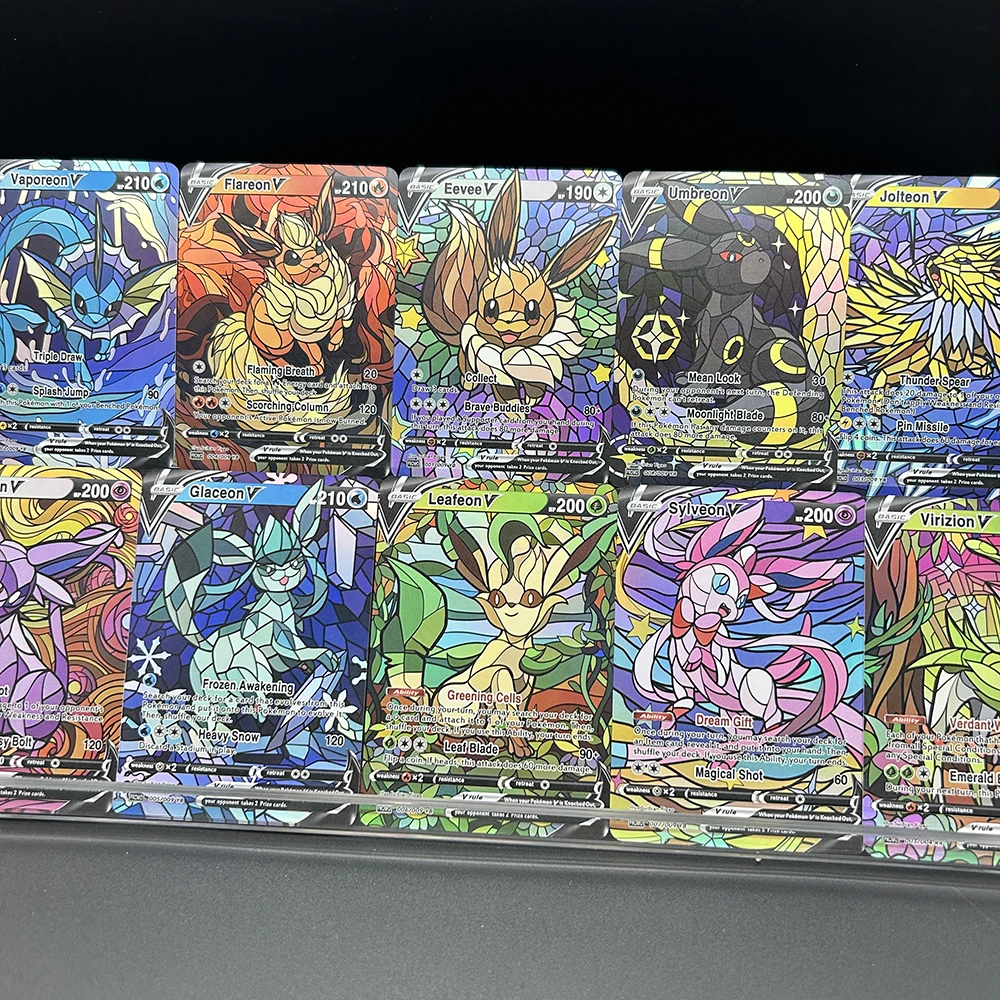 10 개/대 Diy PTCG Eevee Umbreon  - Model Kit Anime 리뷰 및 가격
