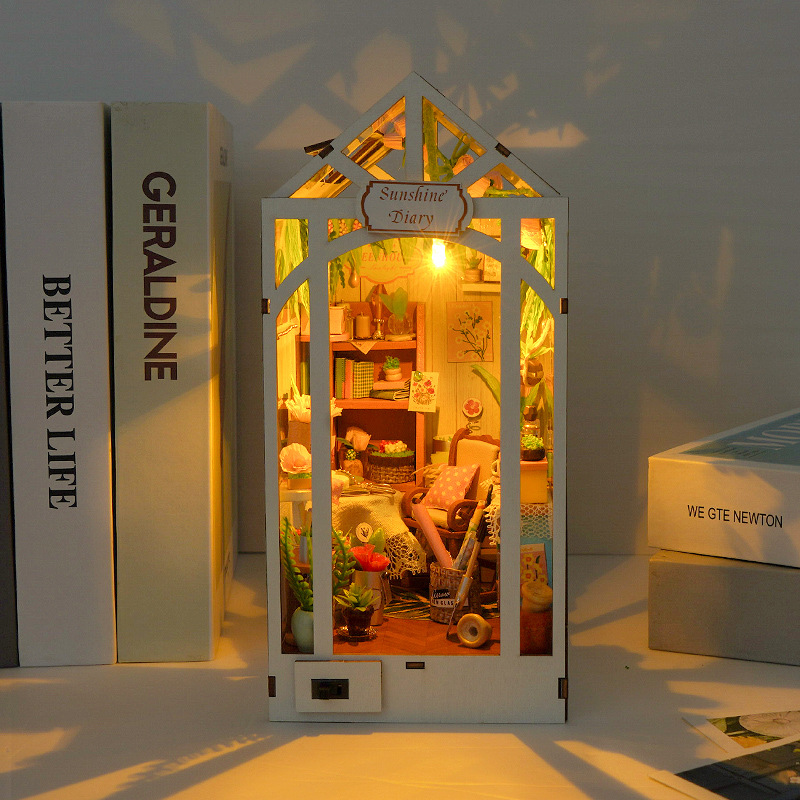 DIY 북 누크 목재 미니어처 모델 키트 선샤인 다이어 - Model Kit House 리뷰 및 가격