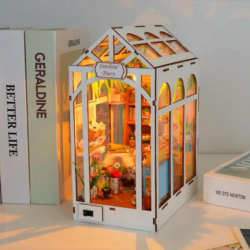 DIY 북 누크 목재 미니어처 모델 키트 선샤인 다이어 - Model Kit House 리뷰 및 가격
