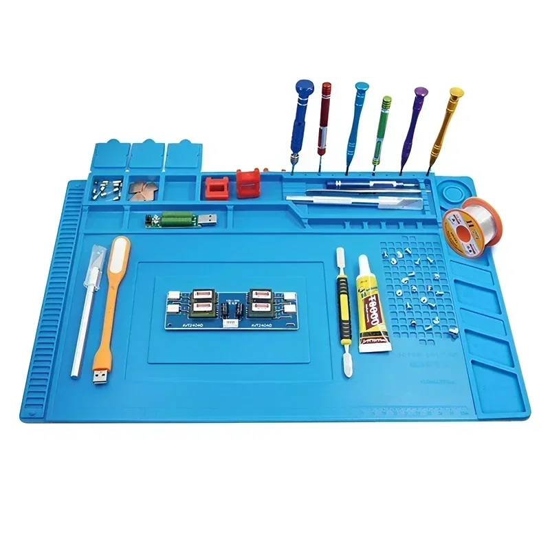 자석 매트 실리콘 수리 매트 회로 기판 납땜 패드 내열 - Model Kit Tweezers 리뷰 및 가격