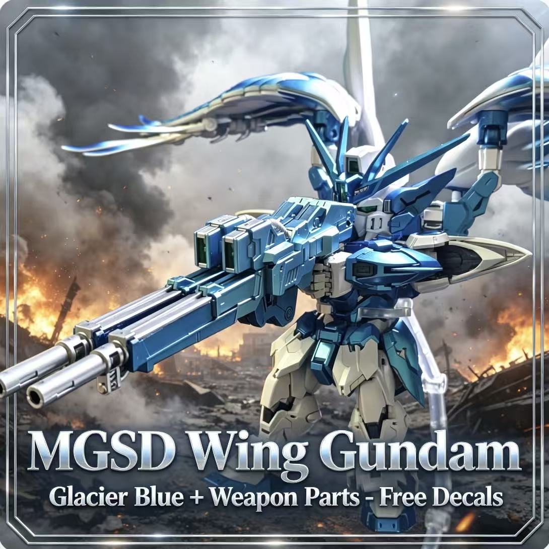 MGSD XXXG-00W0 윙 제로 EW 아이스 블루  - Model Kit Eighty Six 리뷰 및 가격