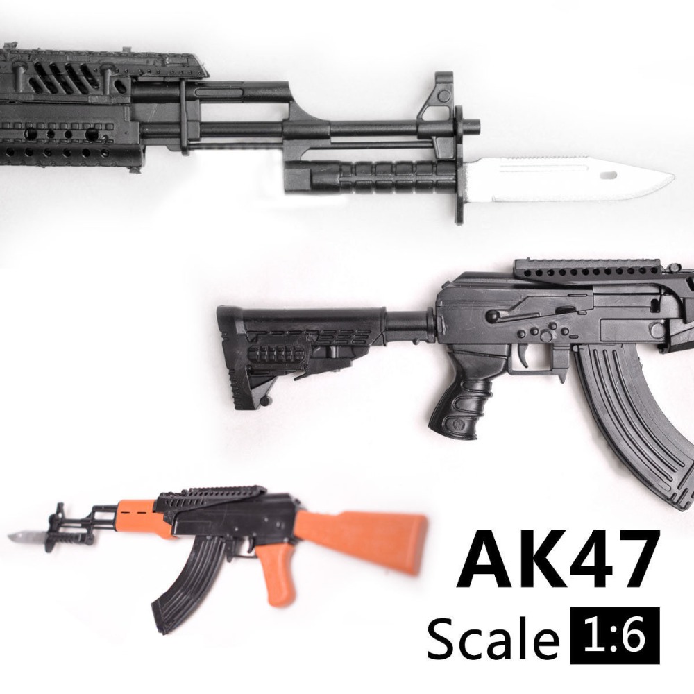 1/6 AK47 돌격소총 플라스틱 조립 총 모델 12인 - Model Kit Weapons 리뷰 및 가격