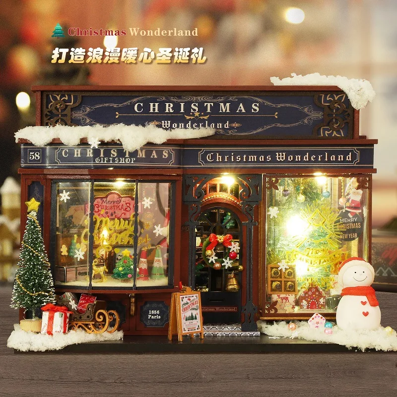 DIY 작은 집 크리스마스 원더랜드 장난감 모델 수제  - Model Kit House 리뷰 및 가격