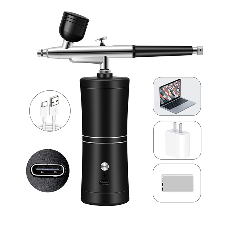 네일 아트 페인트 용 에어 브러시 압축기 네일 장식 케 - Airbrush Compressor Kit 리뷰 및 가격
