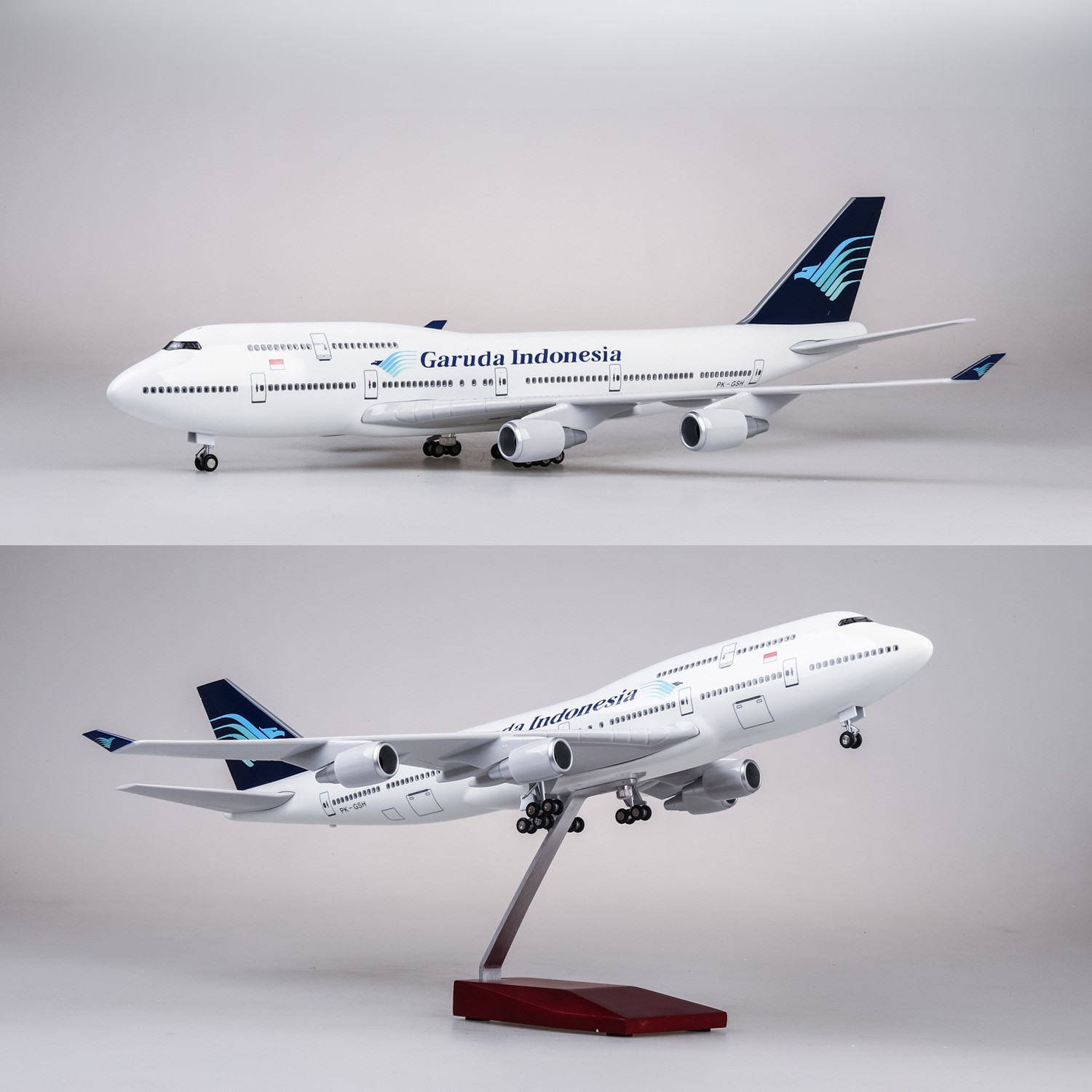 1/150 대형 47cm 가루다 인도네시아 B747 비 - Model Kit Indonesia 리뷰 및 가격