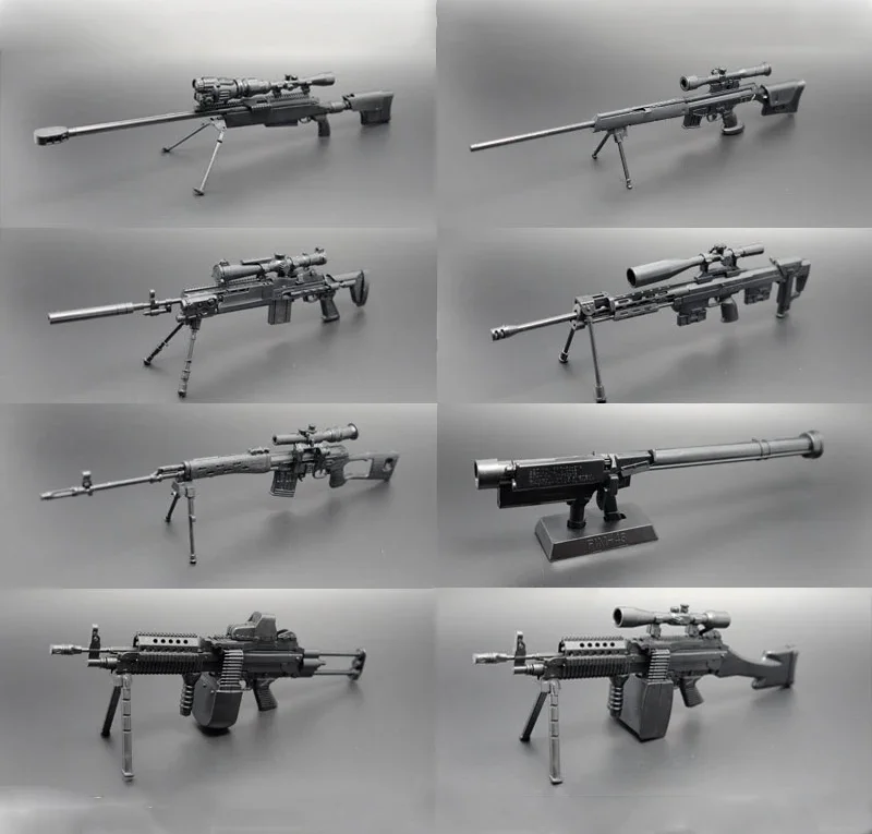 1:6 4D 총 모델, 블랙 군인 무기 로켓 발사기,  - Model Kit Weapons 리뷰 및 가격