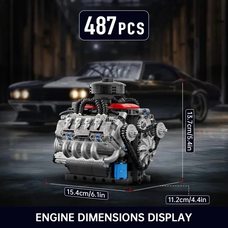 몰드 킹 10171 슈퍼카 V8 엔진 |   W16 & - Model Kit Engine V8 리뷰 및 가격