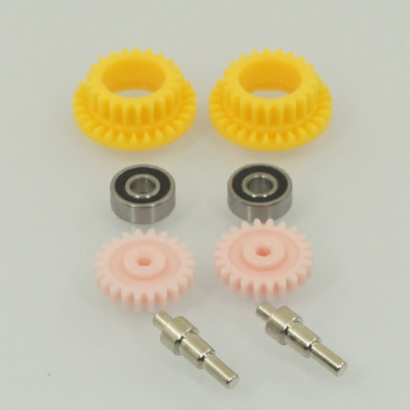 수제 미니 4WD 레이싱 카 부품, 3.7:1 노란색  - Model Kit Ms General 리뷰 및 가격