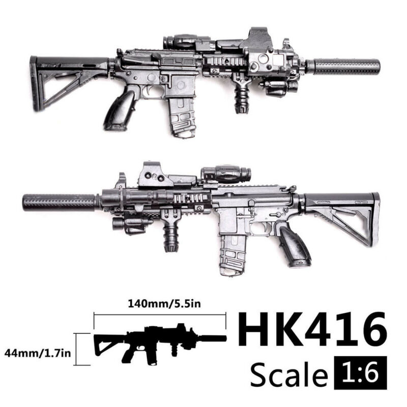 1/6 스케일 개틀링 M134 바렛 AK47 MG42  - Model Kit Weapons 리뷰 및 가격