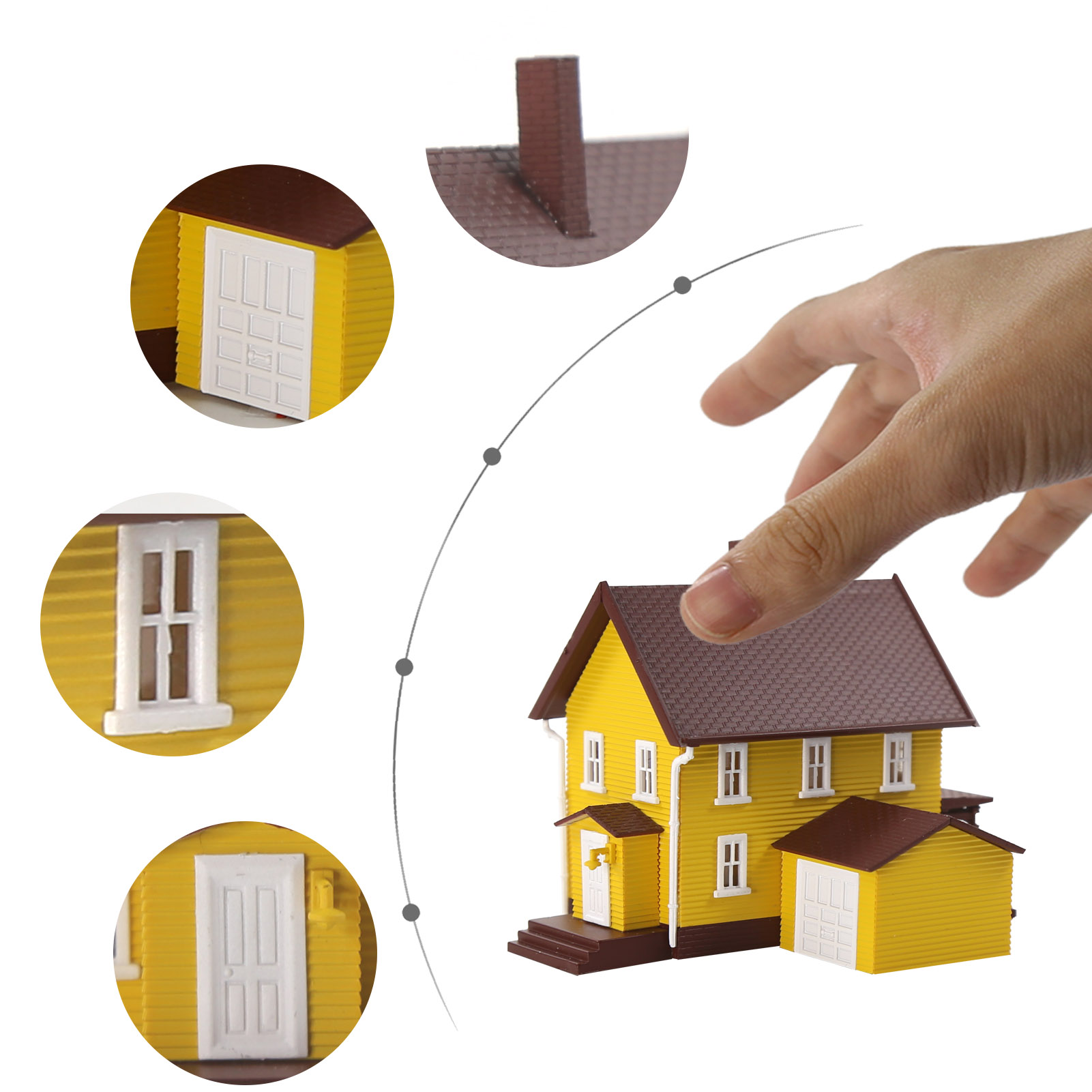 Evemodel N 스케일 1:160 모델 주택 키트  - Model Kit House 리뷰 및 가격