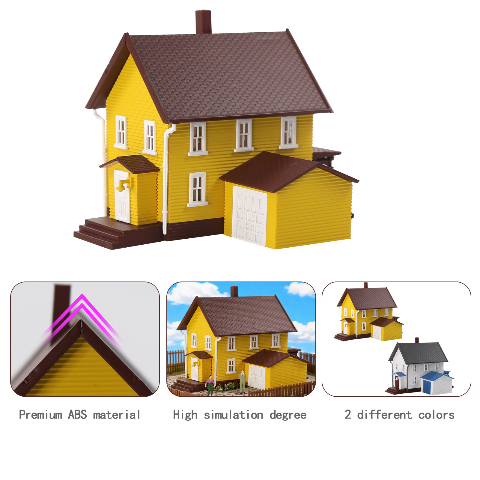 Evemodel N 스케일 1:160 모델 주택 키트  - Model Kit House 리뷰 및 가격