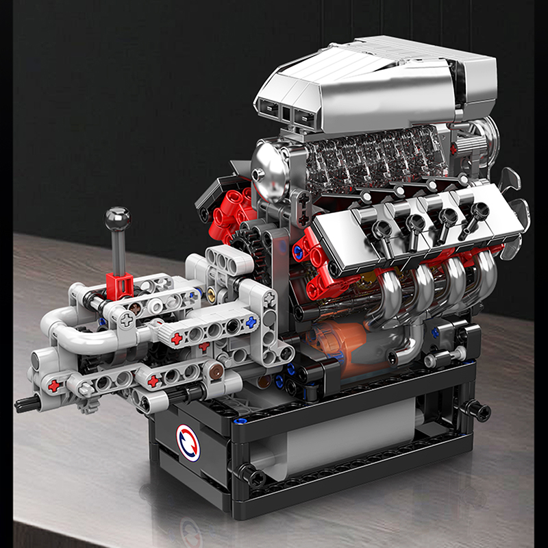 몰드 킹 10225 테크니컬 엔진 토이즈 모터라이즈 V - Model Kit Engine V8 리뷰 및 가격