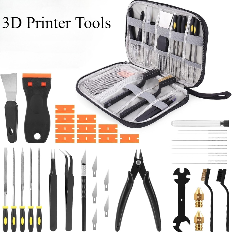 모든 FDM/SLA 프린터용 34개 3D 프린터 도구  - Model Kit Tweezers 리뷰 및 가격