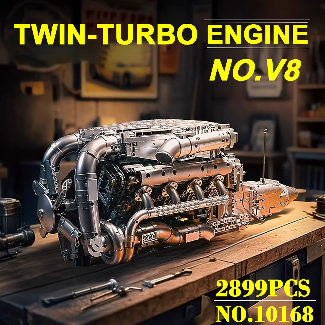 몰드 킹 10168 V8 트윈 터보 엔진 키트 2899 - Model Kit Engine V8 리뷰 및 가격