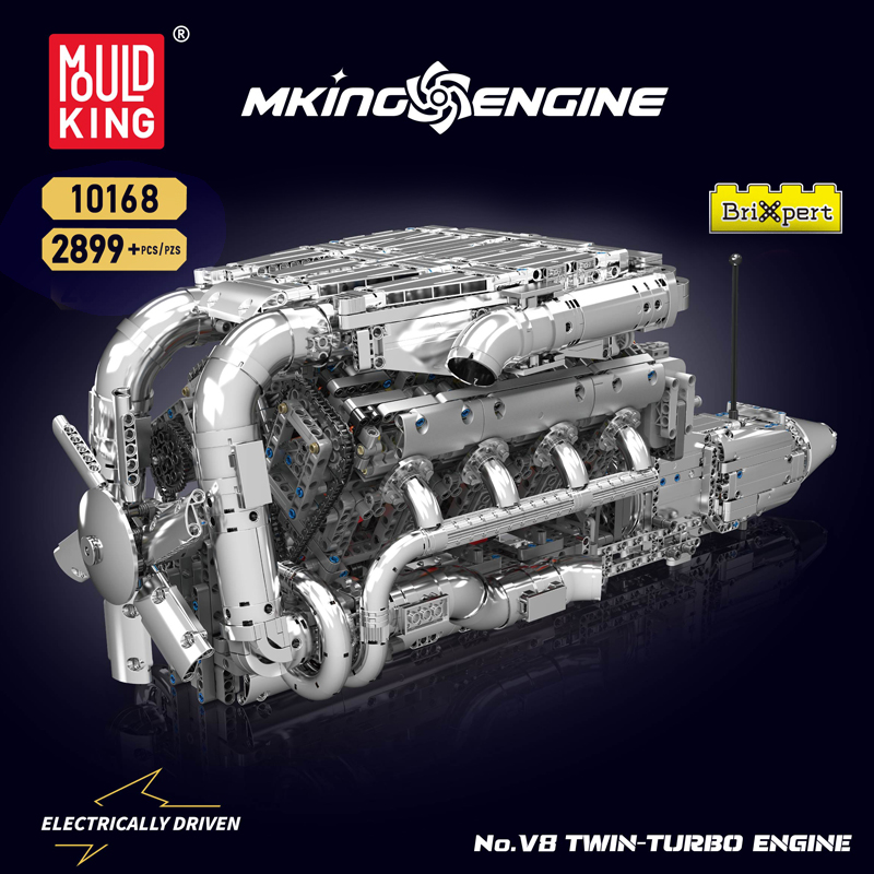 몰드 킹 10168 V8 트윈 터보 엔진 키트 2899 - Model Kit Engine V8 리뷰 및 가격