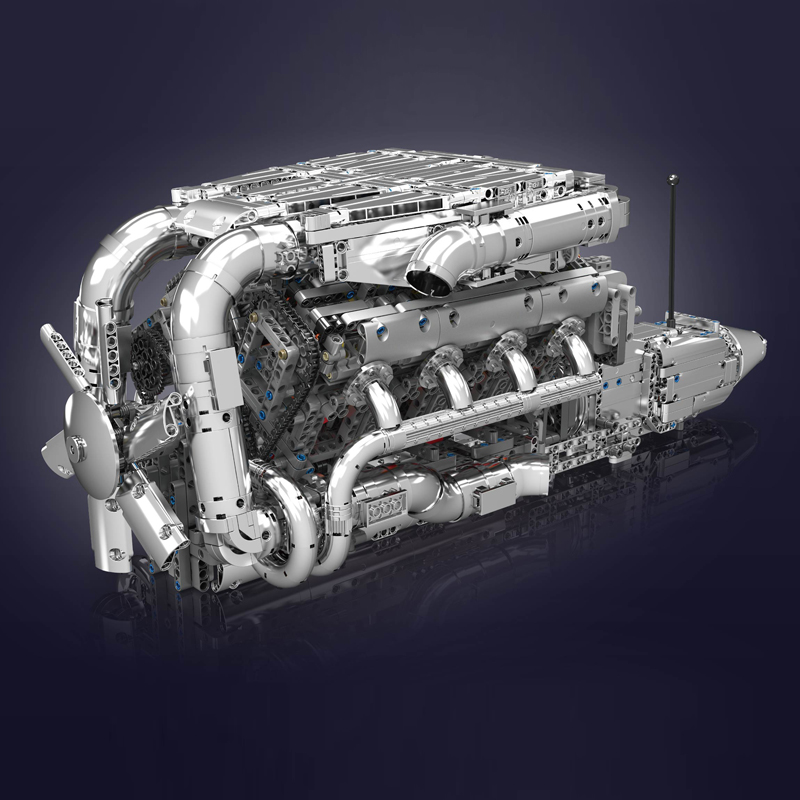 몰드 킹 10168 V8 트윈 터보 엔진 키트 2899 - Model Kit Engine V8 리뷰 및 가격