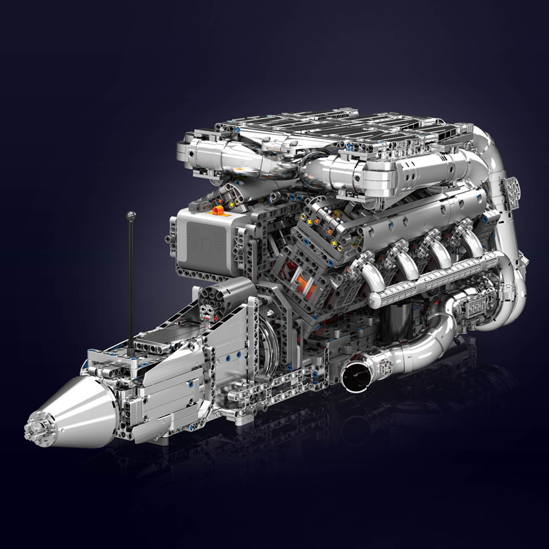 몰드 킹 10168 V8 트윈 터보 엔진 키트 2899 - Model Kit Engine V8 리뷰 및 가격