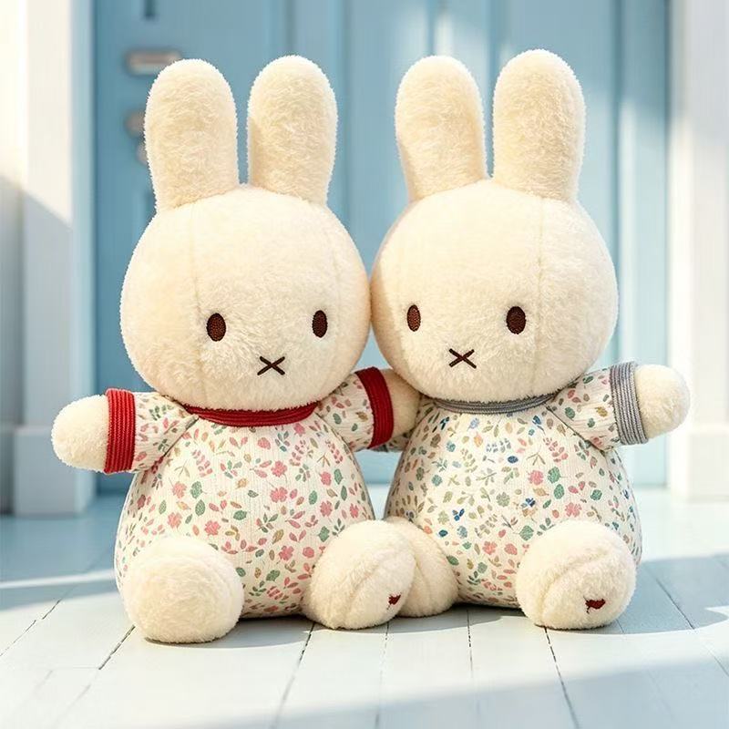 30cm 귀여운 미피 토끼 꽃무늬 플러시 장난감 인형  - Model Kit Anime 리뷰 및 가격