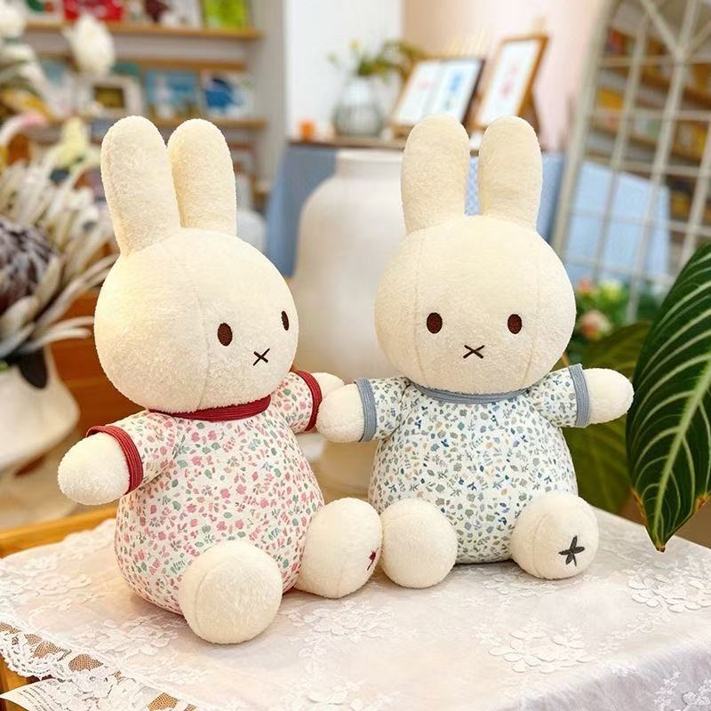 30cm 귀여운 미피 토끼 꽃무늬 플러시 장난감 인형  - Model Kit Anime 리뷰 및 가격