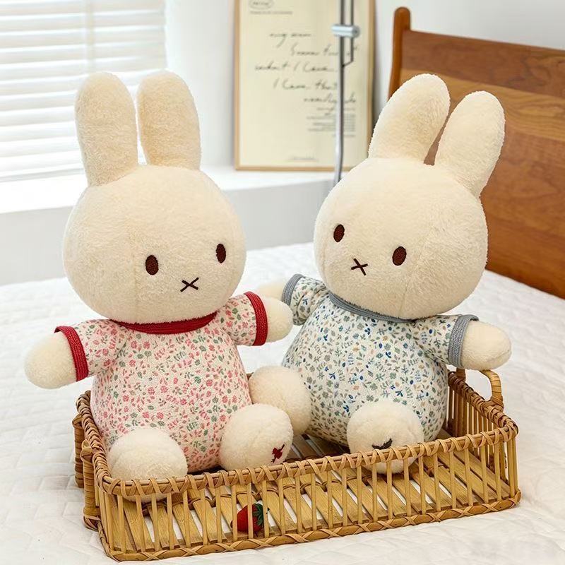 30cm 귀여운 미피 토끼 꽃무늬 플러시 장난감 인형  - Model Kit Anime 리뷰 및 가격