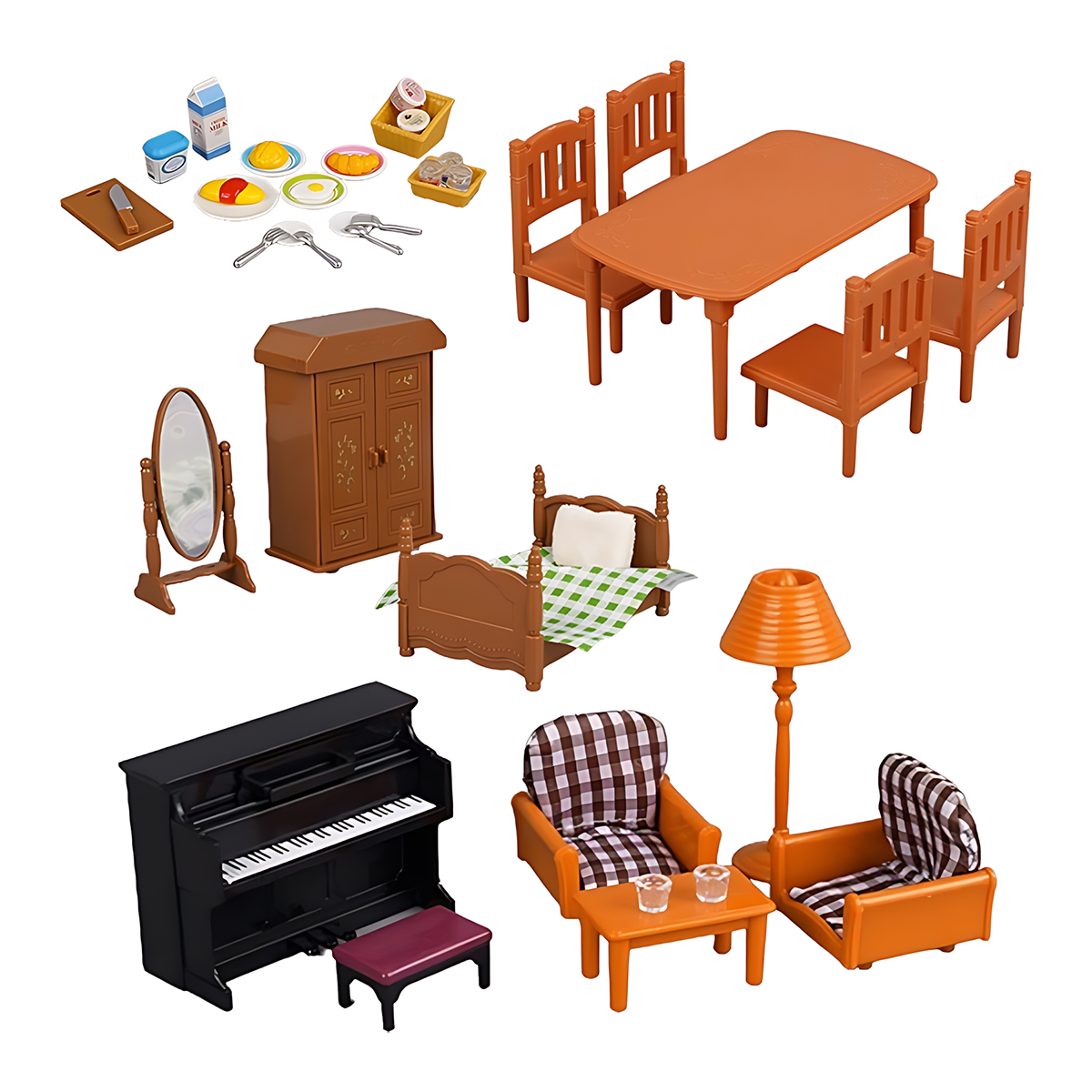 미니어처 가구 1:12 인형 집 주방 거실 침실 세트  - Model Kitchen Set 리뷰 및 가격