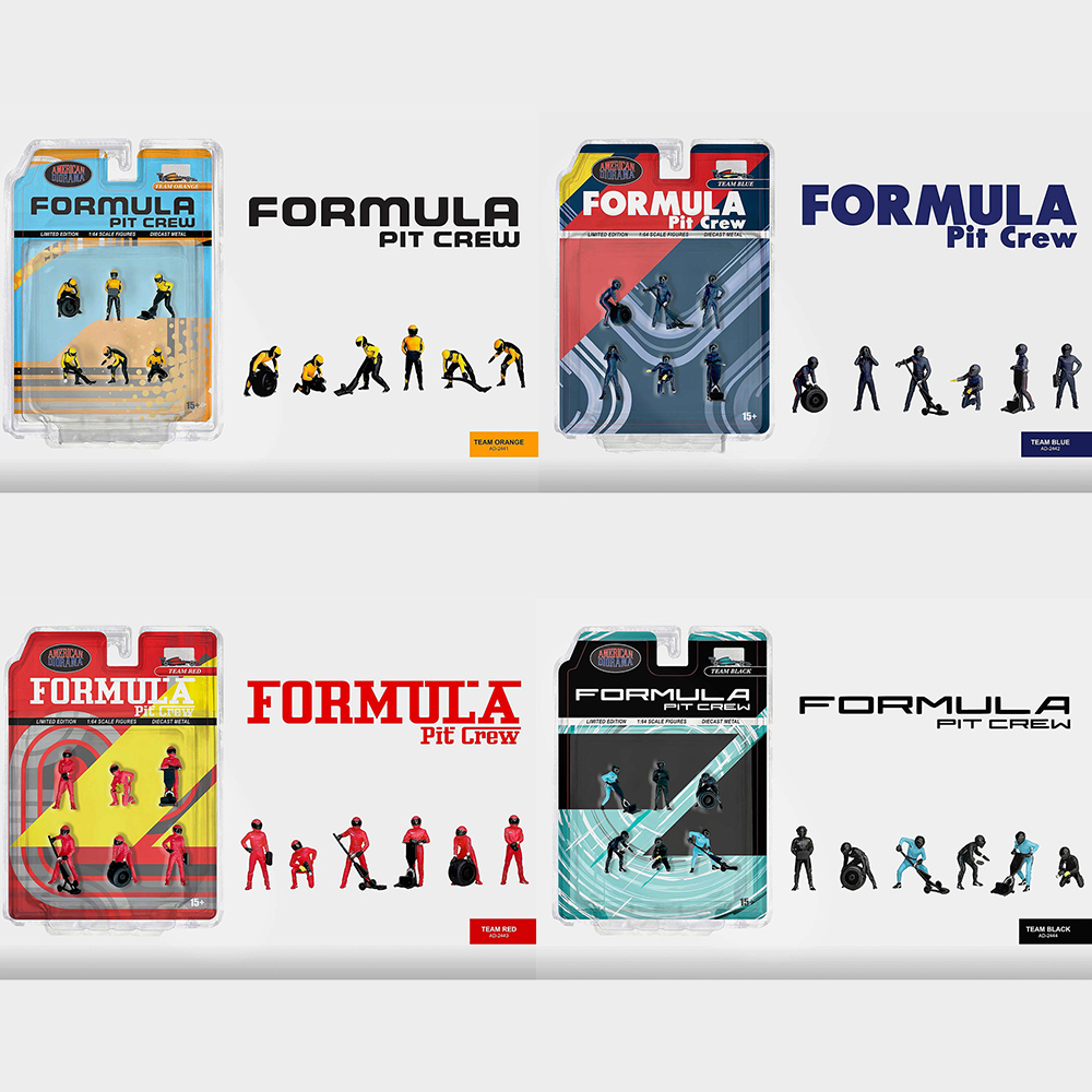 아메리칸 디오라마 1/64 피트 크루 모델 피규어 세트 - Model Kit F1 리뷰 및 가격
