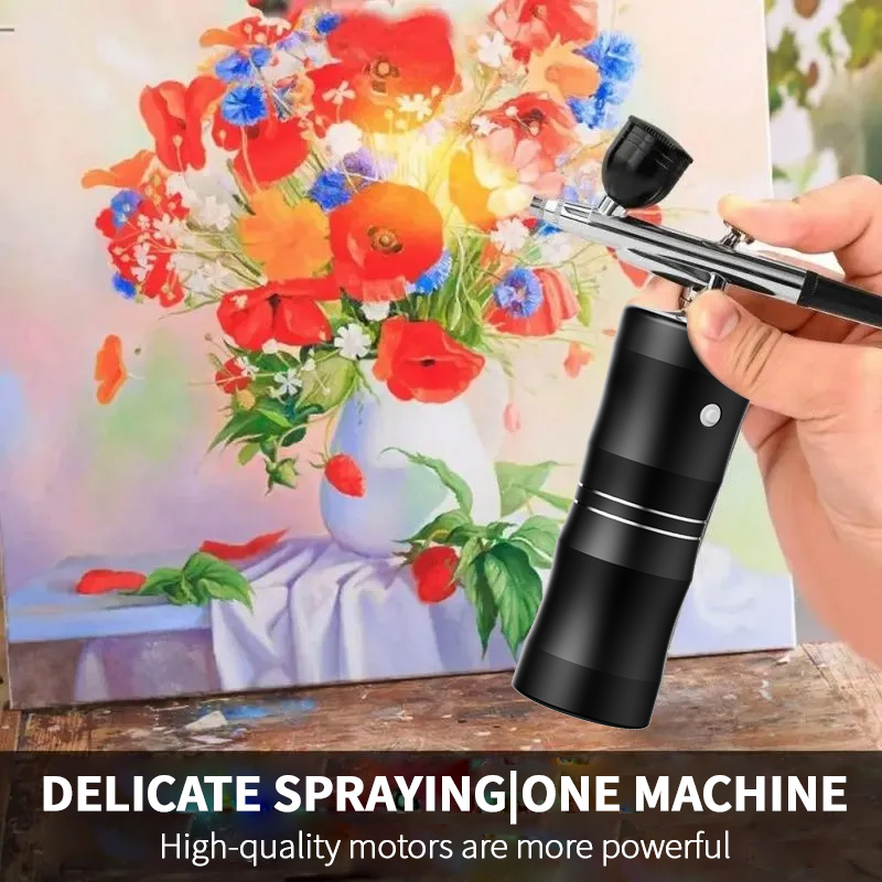 산소 스프레이 미니 공기 압축기 키트 에어 브러시 스프 - Airbrush Compressor Kit 리뷰 및 가격